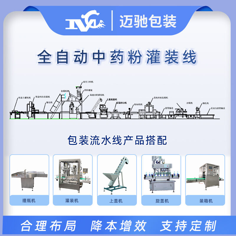 全自動(dòng)中藥粉灌裝線(xiàn)